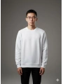 Erkek Normal Kalıp Elevatıon Yazılı Sweat- Beyaz