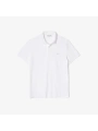 Erkek Polo Yaka Lacoste Pamuk Tişört - Beyaz