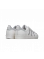 Unisex Deri Superstar Günlük Spor Ayakkabı-Beyaz - Gri