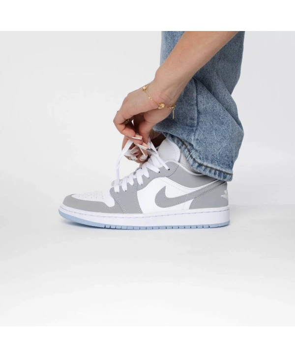 Erkek Nıke Aır Jordon Mini - Gri-Beyaz