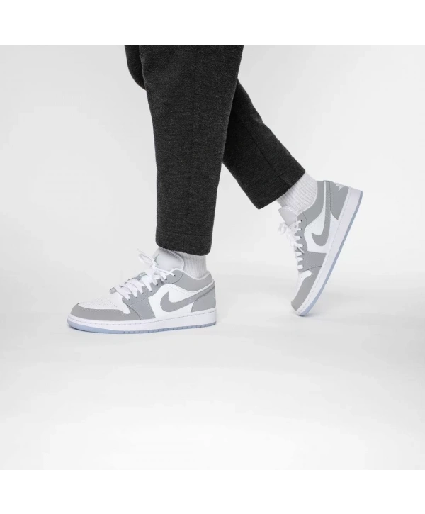Erkek Nıke Aır Jordon Mini - Gri-Beyaz