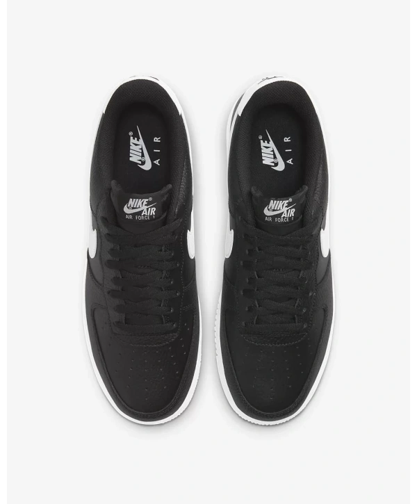 Unisex Deri Airforce Günlük Spor Ayakkab-Siyahı-Beyaz