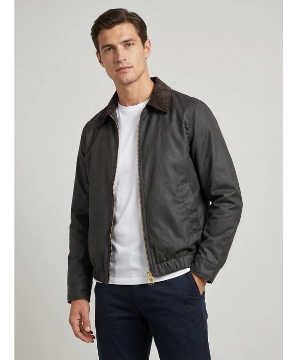 Erkek Normal Kalıp Jel Dolgu Bomber Mont- Kahverengi