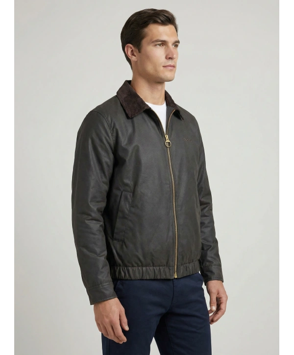 Erkek Normal Kalıp Jel Dolgu Bomber Mont- Kahverengi