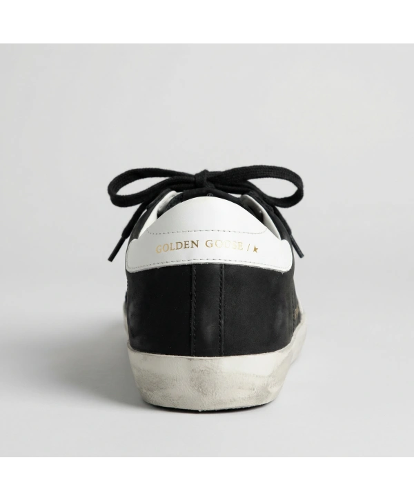 Golden Rose Hakiki Deri Logolu Sneaker Erkek Ayakkabı -Siyah