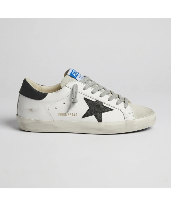 Golden Rose Hakiki Deri Logolu Sneaker Erkek Ayakkabı -Beyaz