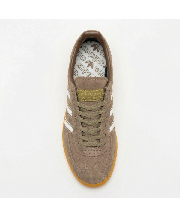 Adidas Kauçuk Taban Spezıal Ayakkabı -Sütlü Kahve Beyaz