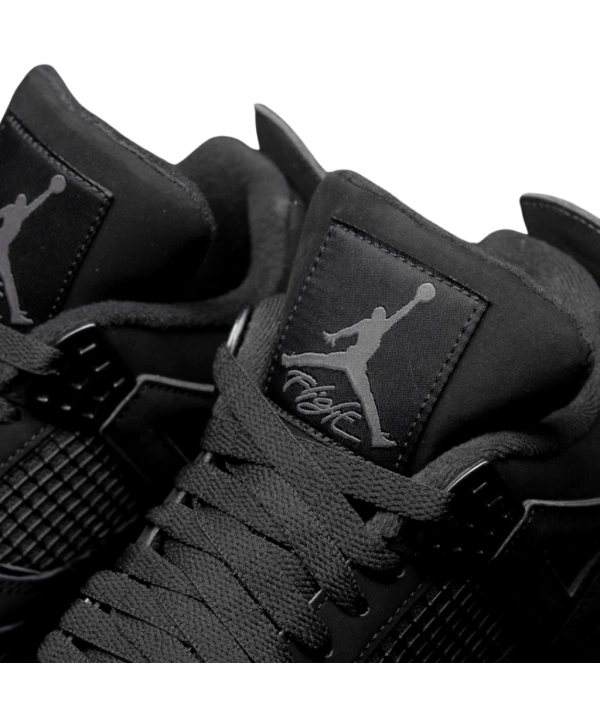 Nıke Aır Jordan 4 Retro Spor Ayakkabı - Siyah