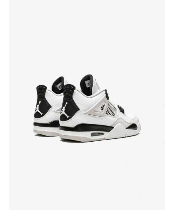 Nıke Aır Jordan 4 Retro Spor Ayakkabı - Beyaz Siyah