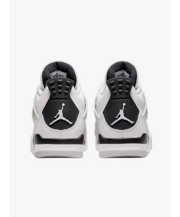 Nıke Aır Jordan 4 Retro Spor Ayakkabı - Beyaz Siyah