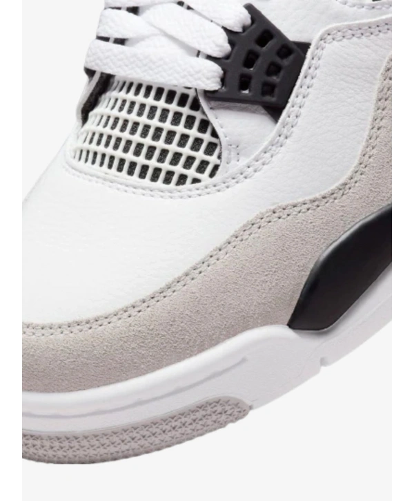 Nıke Aır Jordan 4 Retro Spor Ayakkabı - Beyaz Siyah