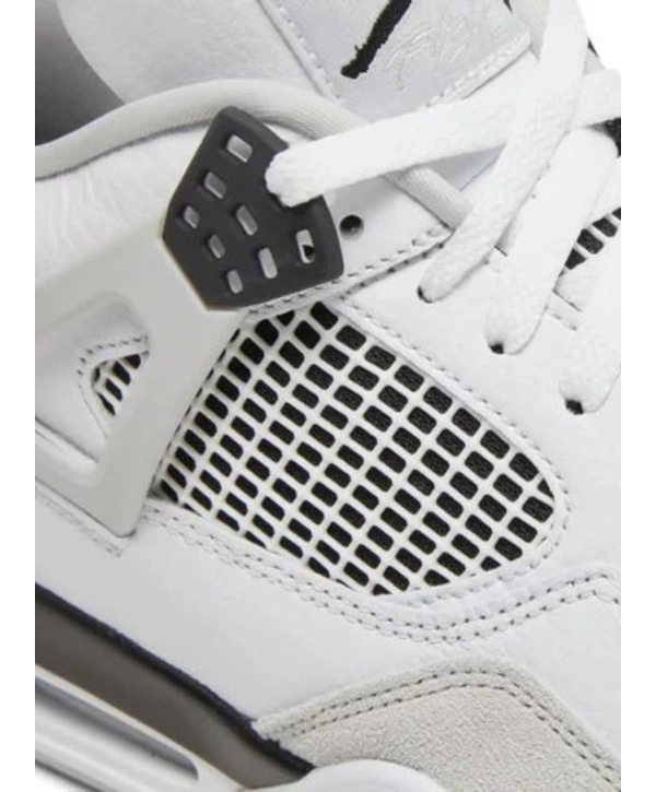 Nıke Aır Jordan 4 Retro Spor Ayakkabı - Beyaz Siyah
