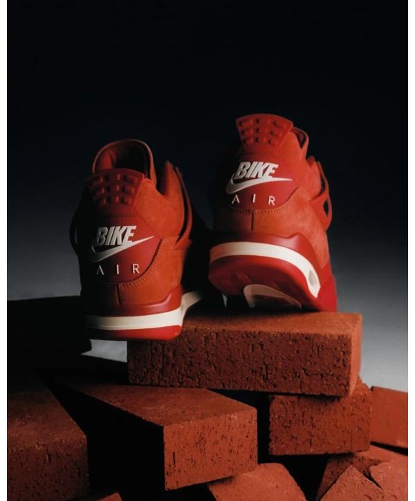 Nıke Aır Jordan 4 Retro Spor Ayakkabı - Kırmızı