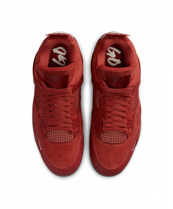 Nıke Aır Jordan 4 Retro Spor Ayakkabı - Kırmızı