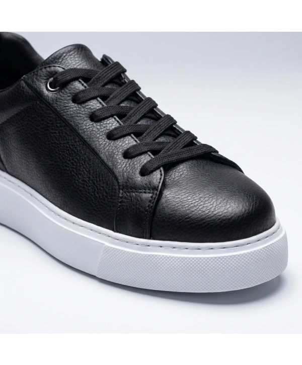 Erkek Eva Taban Sneakers Ayakkabı- Siyah Beyaz