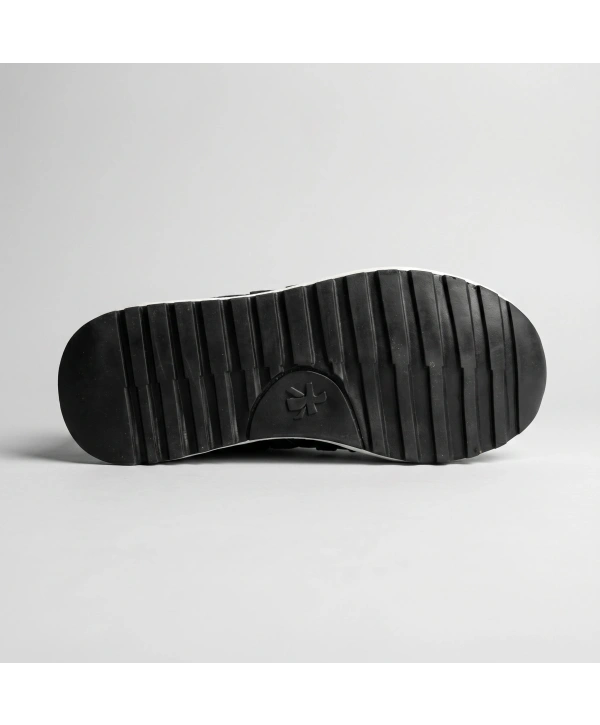 Erkek İthal Premiata Spor Ayakkabı -Siyah-Beyaz