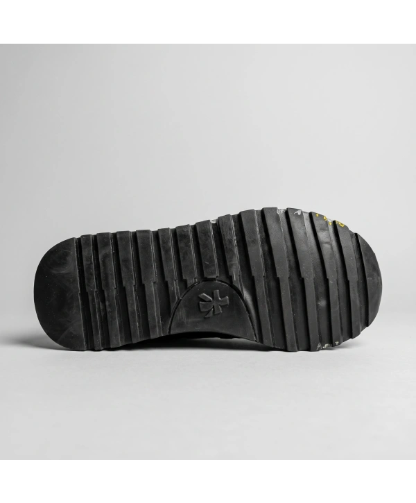 Erkek İthal Premiata Spor Ayakkabı -Siyah-Siyah