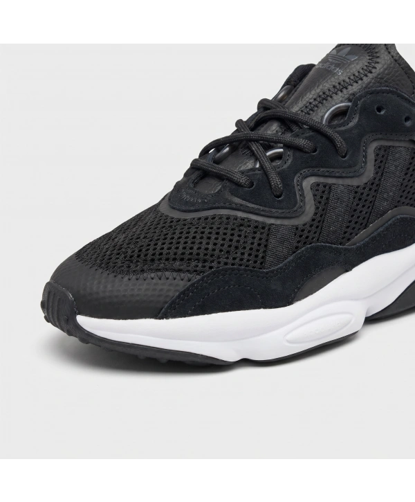 Erkek İthal Adidas Ozwego Spor Ayakkabı -Siyah-Beyaz