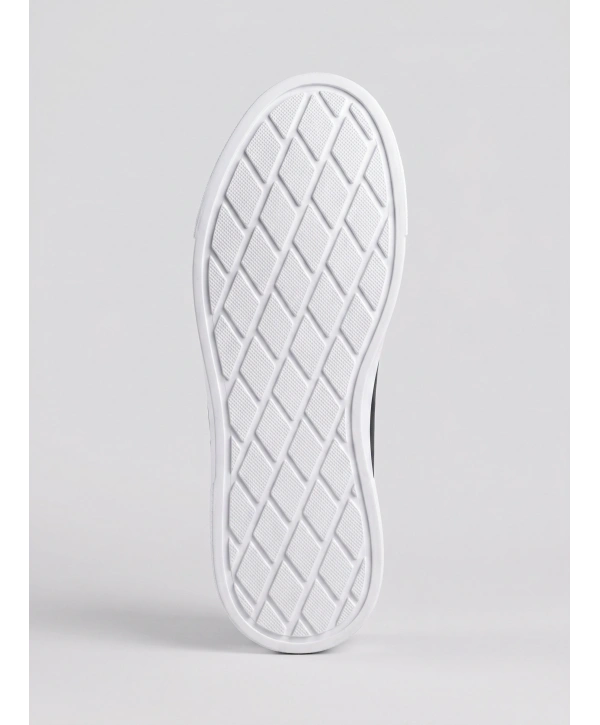 Erkek Eva Taban Sneakers Ayakkabı- Siyah Beyaz