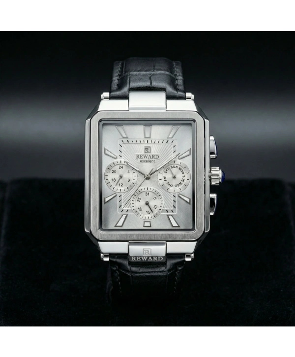 A147501 Deri Kordonlu Excellent Erkek Kol Saati - Siyah