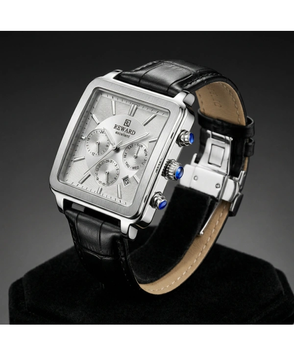 A147501 Deri Kordonlu Excellent Erkek Kol Saati - Siyah