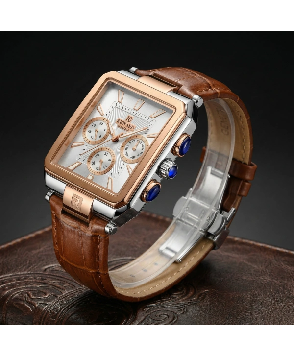 A147503 Deri Kordonlu Excellent Erkek Kol Saati -Kahverengi