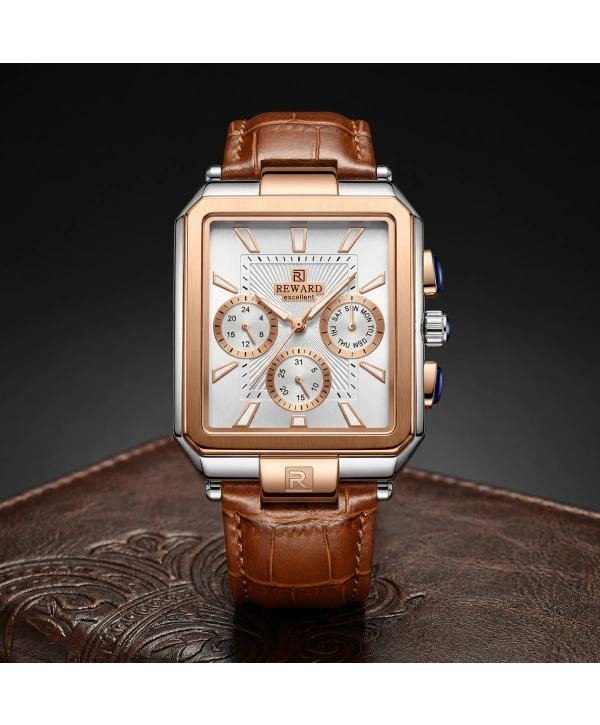 A147503 Deri Kordonlu Excellent Erkek Kol Saati -Kahverengi