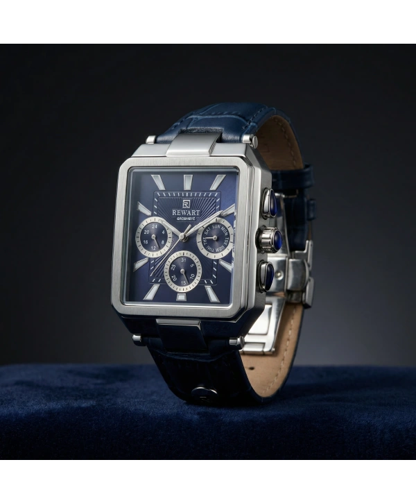 A147503 Deri Kordonlu Excellent Erkek Kol Saati -Lacivert