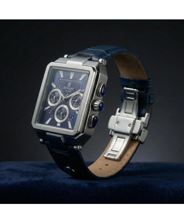 A147503 Deri Kordonlu Excellent Erkek Kol Saati -Lacivert