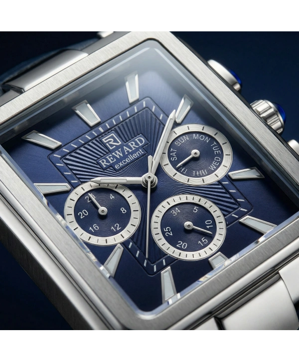 A147503 Deri Kordonlu Excellent Erkek Kol Saati -Lacivert