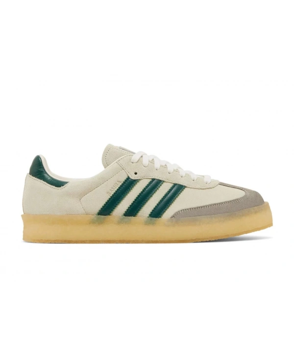 Erkek Adidas Clarks Samba İthal Ayakkabı-Gri-Yeşil