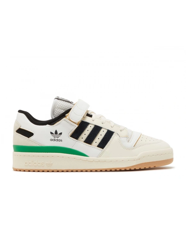 Erkek Adidas Forum 84 Low Brown İthal Spor Ayakkabı -Krem -Yeşil