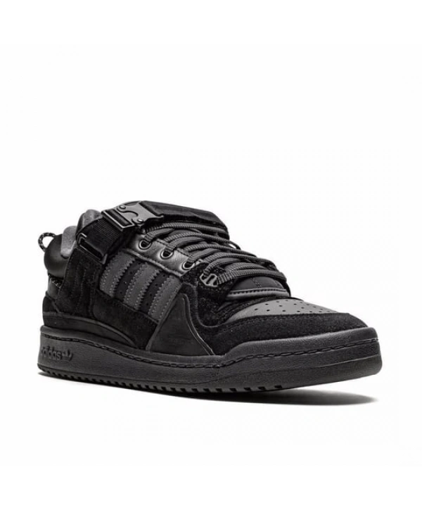 Erkek Adidas Forum Low Bad Bunny Trible Black İthal Spor Ayakkabı -Siyah
