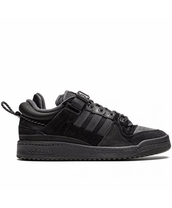Erkek Adidas Forum Low Bad Bunny Trible Black İthal Spor Ayakkabı -Siyah