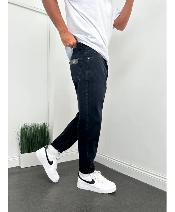 Erkek Boy Frend Kot Pantolon- Füme