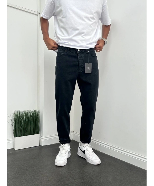 Erkek Boy Frend Kot Pantolon- Füme