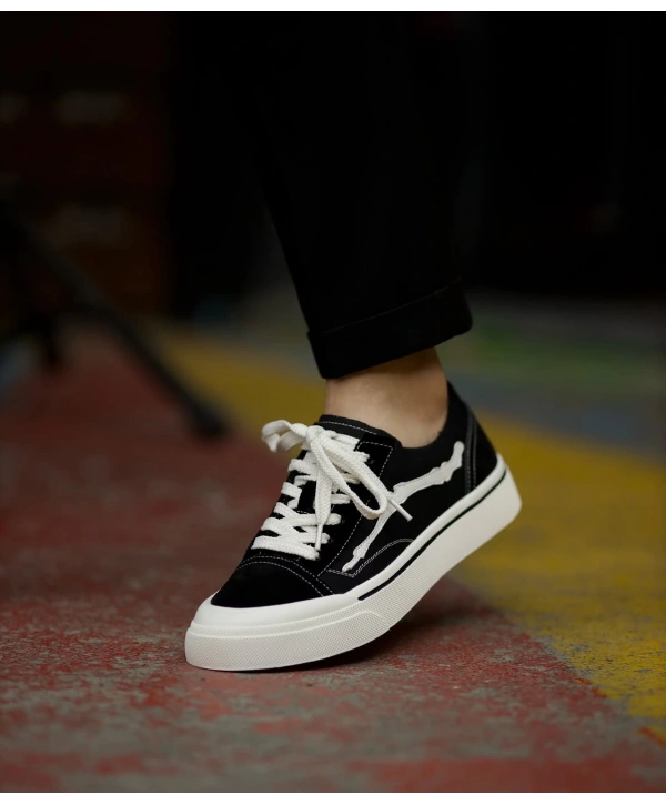 Erkek Eva Taban Günlük Vans Ayakkabı - Siyah