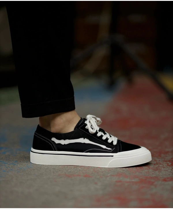 Erkek Eva Taban Günlük Vans Ayakkabı - Siyah