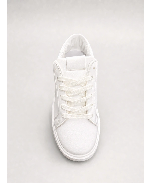 Erkek Eva Taban Sneakers Ayakkabı- Beyaz