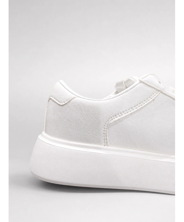 Erkek Eva Taban Sneakers Ayakkabı- Beyaz