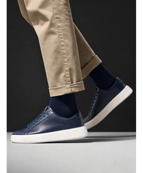 Erkek Eva Taban Sneakers Ayakkabı- Lacivert