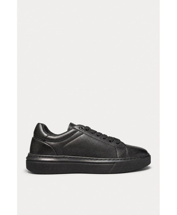 Erkek Eva Taban Sneakers Ayakkabı- Siyah