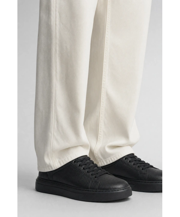 Erkek Eva Taban Sneakers Ayakkabı- Siyah