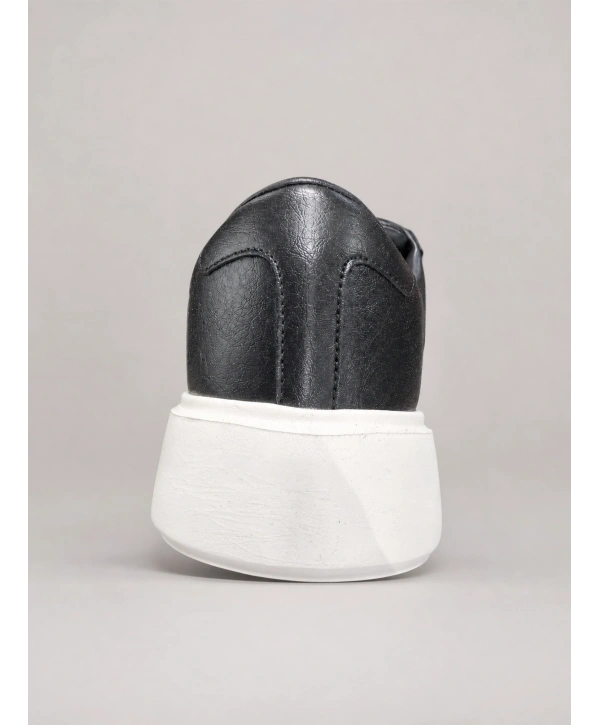 Erkek Eva Taban Sneakers Ayakkabı- Siyah Beyaz