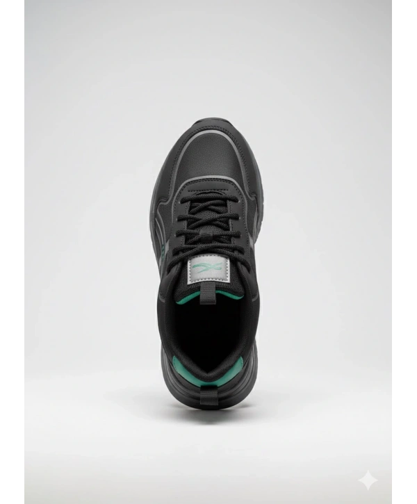 Erkek Günlük Ortopedik Akıllı Taban Spor Ayakkabı - Siyah