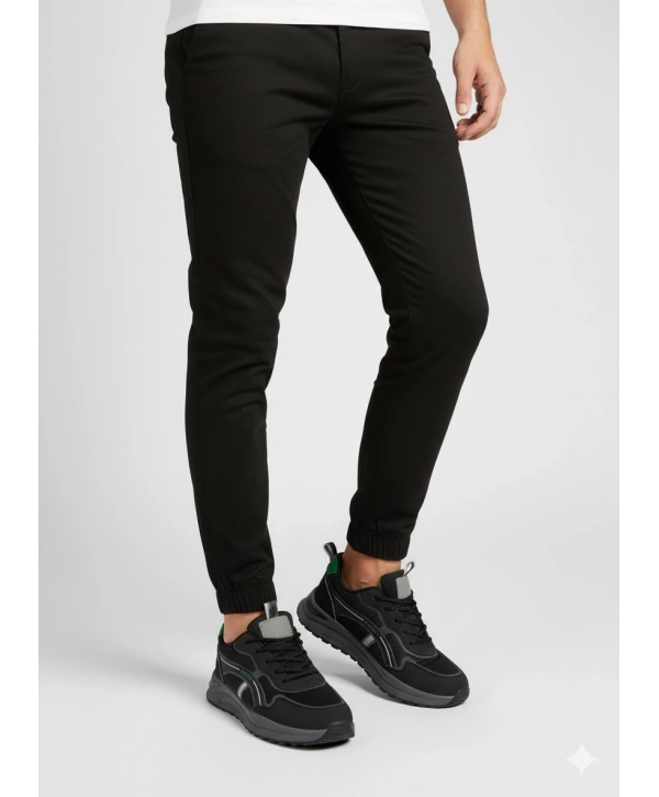 Erkek Günlük Ortopedik Akıllı Taban Spor Ayakkabı - Siyah