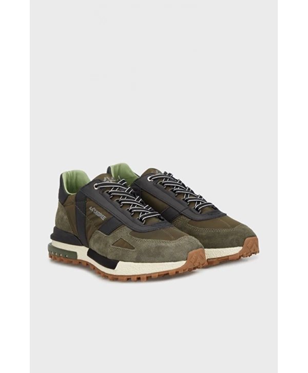 Erkek Günlük Ortopedik Akıllı Taban Spor Ayakkabı- Yeşil