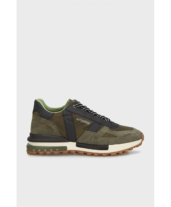 Erkek Günlük Ortopedik Akıllı Taban Spor Ayakkabı- Yeşil