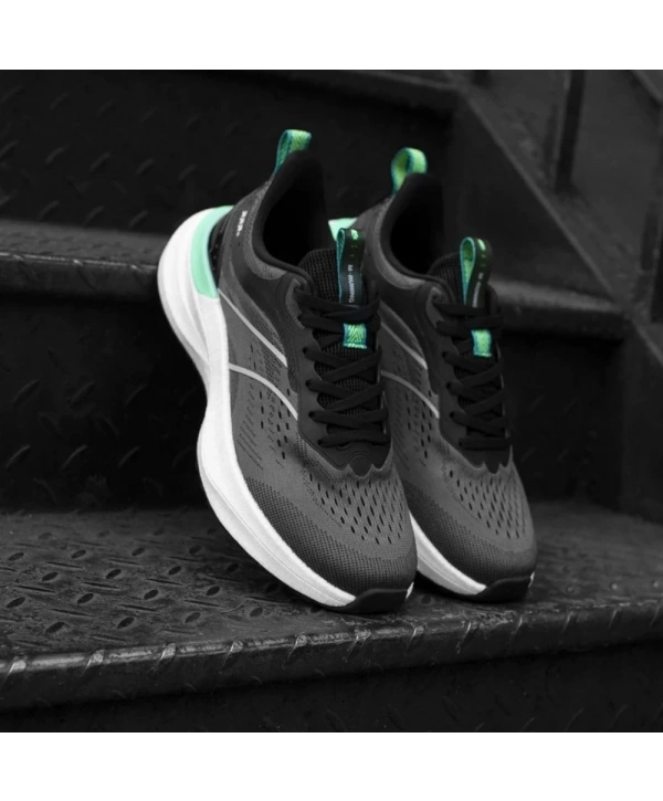 Erkek Günlük Ortopedik Bez Spor Ayakkabı- Füme