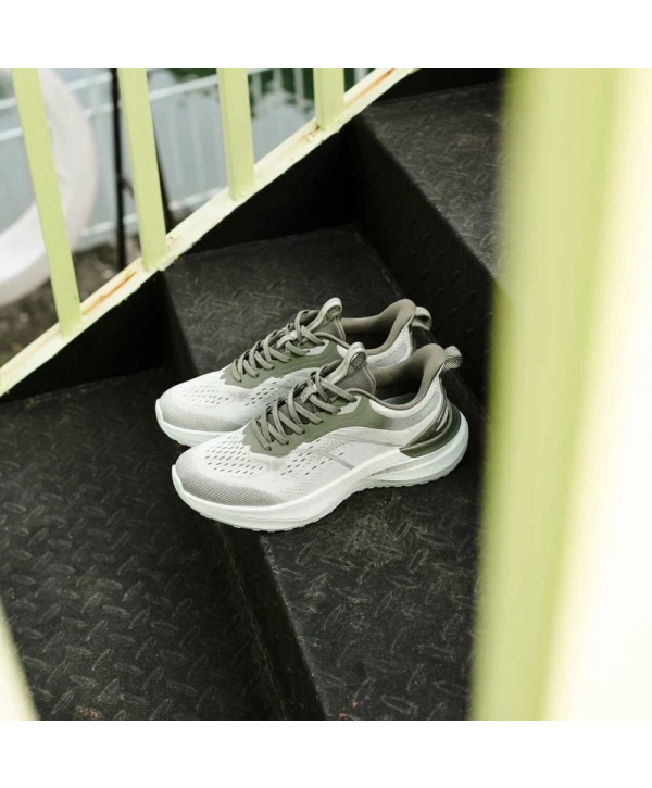 Erkek Günlük Ortopedik Bez Spor Ayakkabı- Yeşil